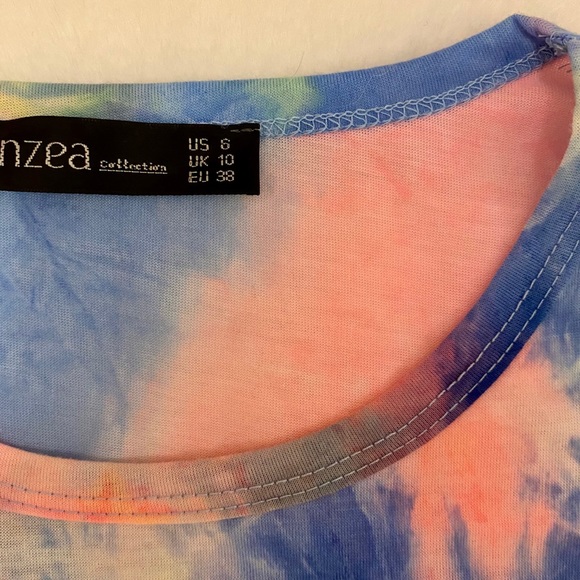 Tie dye 🌈 T-shirt dress size S - Picture 2 of 2